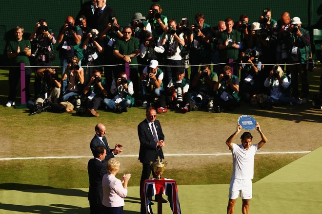Wimbledon 2014: Djokovic lên ngôi sau chiến thắng nghẹt thở trước Federer ảnh 10 Wimbledon 2014: Djokovic lên ngôi sau chiến thắng nghẹt thở trước Federer ảnh 10