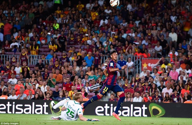 Suarez lu mờ trước sao trẻ Barcelona B trong trận ra mắt ảnh 5 Suarez lu mờ trước sao trẻ Barcelona B trong trận ra mắt ảnh 5
