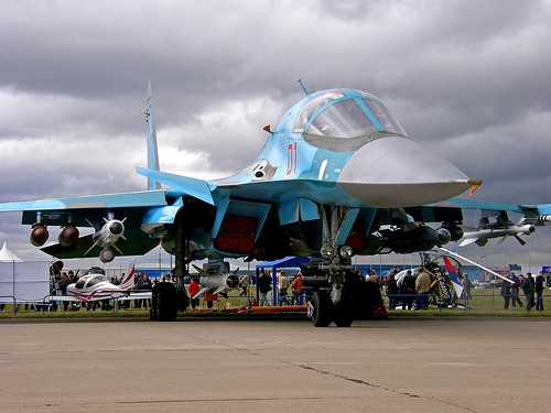 “Thú mỏ vịt” Su-34 không kém gì máy bay ném bom tầm trung ảnh 1 “Thú mỏ vịt” Su-34 không kém gì máy bay ném bom tầm trung ảnh 1