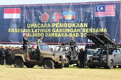Indonesia và Malaysia diễn tập chống khủng bố chung ảnh 2 Indonesia và Malaysia diễn tập chống khủng bố chung ảnh 2