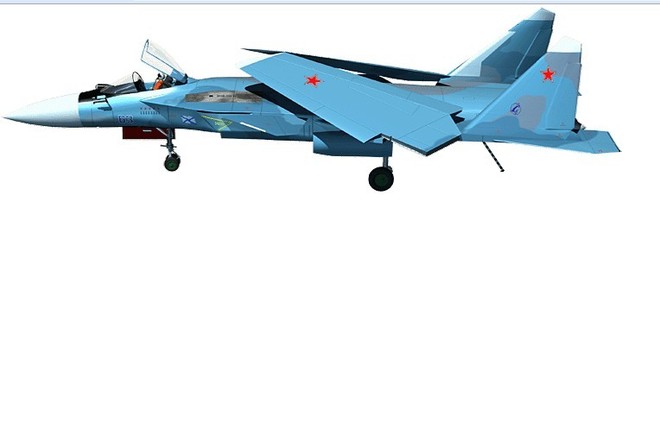 Su-47 Berkut trở thành siêu tiêm kích hạm tàng hình của Nga? ảnh 3 Su-47 Berkut trở thành siêu tiêm kích hạm tàng hình của Nga? ảnh 3