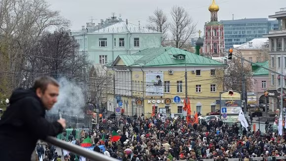 Nga: Biểu tình cực lớn phản đối Tổng thống Putin ảnh 1 Nga: Biểu tình cực lớn phản đối Tổng thống Putin ảnh 1