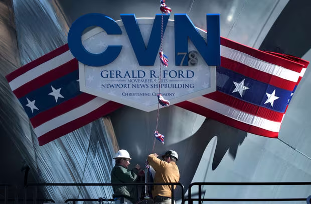 Giải mã siêu tàu sân bay số 1 thế giới CVN-78 USS Gerald Ford ảnh 2 Giải mã siêu tàu sân bay số 1 thế giới CVN-78 USS Gerald Ford ảnh 2