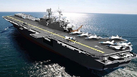 LHA-6 America “đè bẹp” tàu sân bay Nga, Trung, Ấn (2) ảnh 1 LHA-6 America “đè bẹp” tàu sân bay Nga, Trung, Ấn (2) ảnh 1