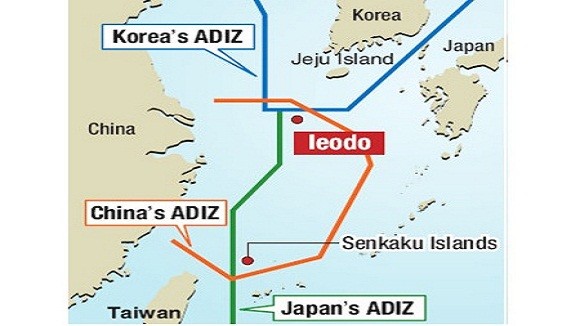 Hàn Quốc nổi giận lập ADIZ mới, “chém” ADIZ Trung Quốc ảnh 1 Hàn Quốc nổi giận lập ADIZ mới, “chém” ADIZ Trung Quốc ảnh 1