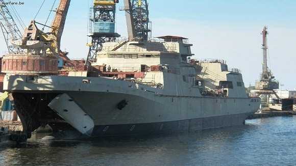 Nga nhận tàu đổ bộ xe tăng Ivan Gren vào năm 2015 ảnh 1 Nga nhận tàu đổ bộ xe tăng Ivan Gren vào năm 2015 ảnh 1
