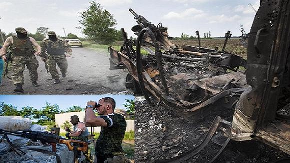 Tự vệ nhân dân Donetsk sẵn sàng “đón tiếp” quân chính phủ ảnh 1 Tự vệ nhân dân Donetsk sẵn sàng “đón tiếp” quân chính phủ ảnh 1