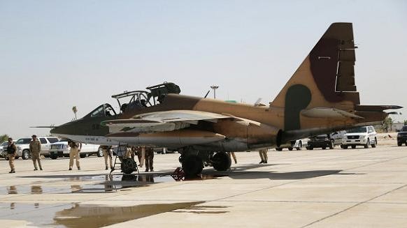 Iran điều 3 máy bay chiến đấu Su-25 tới Iraq tấn công ISIS ảnh 1 Iran điều 3 máy bay chiến đấu Su-25 tới Iraq tấn công ISIS ảnh 1