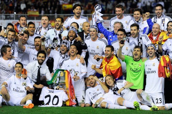 Chùm ảnh: Real Madrid mở đại tiệc đón Cúp Nhà Vua ảnh 13 Chùm ảnh: Real Madrid mở đại tiệc đón Cúp Nhà Vua ảnh 13