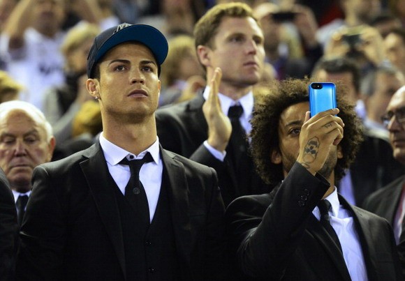 Ronaldo trở lại tập luyện trước "đại chiến" Bayern ảnh 1 Ronaldo trở lại tập luyện trước "đại chiến" Bayern ảnh 1