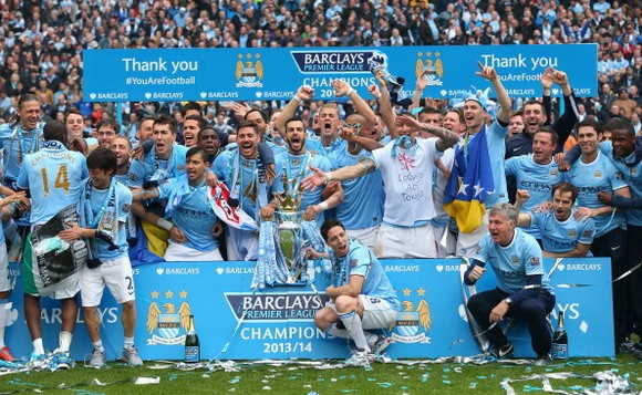 Chùm ảnh: Man City mở đại tiệc trên sân Etihad ảnh 2 Chùm ảnh: Man City mở đại tiệc trên sân Etihad ảnh 2