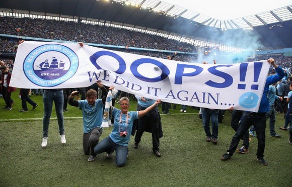 Chùm ảnh: Man City mở đại tiệc trên sân Etihad ảnh 8 Chùm ảnh: Man City mở đại tiệc trên sân Etihad ảnh 8