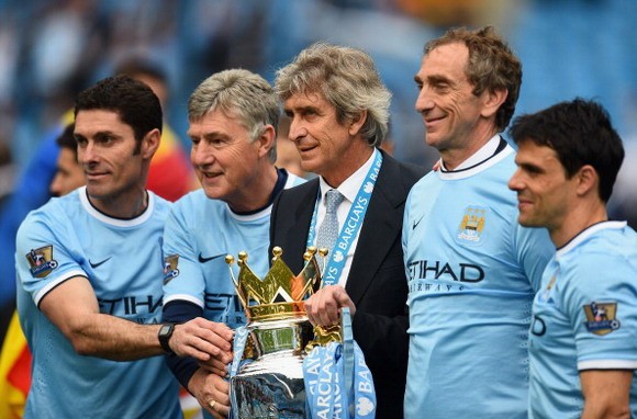 Chùm ảnh: Man City mở đại tiệc trên sân Etihad ảnh 10 Chùm ảnh: Man City mở đại tiệc trên sân Etihad ảnh 10