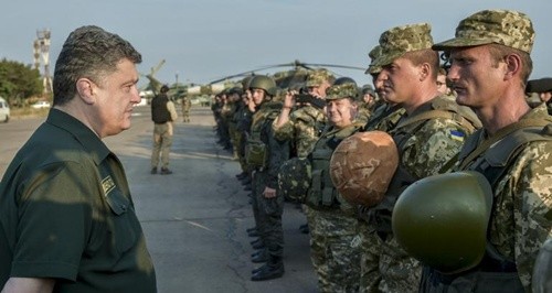 Tổng thống Ukraine: Nga đã rút quân khỏi miền đông, hòa bình đang được lập lại ảnh 1 Tổng thống Ukraine: Nga đã rút quân khỏi miền đông, hòa bình đang được lập lại ảnh 1