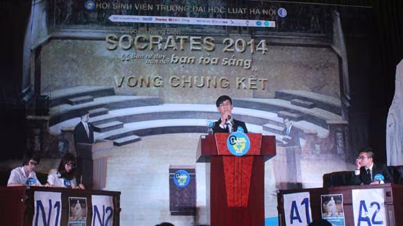 Chung kết cuộc thi hùng biện Socrates 2014 ảnh 4 Chung kết cuộc thi hùng biện Socrates 2014 ảnh 4