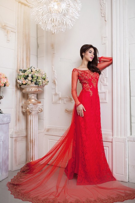 Siêu mẫu Kim Dung khoe đường cong gợi cảm cùng áo dài ảnh 8 Siêu mẫu Kim Dung khoe đường cong gợi cảm cùng áo dài ảnh 8