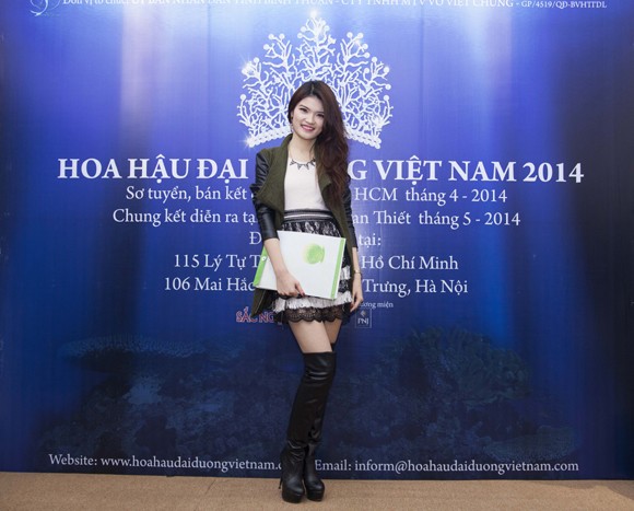 Dàn chân dài của Venus miền Bắc “tấn công” Hoa hậu Đại Dương Việt Nam 2014 ảnh 6 Dàn chân dài của Venus miền Bắc “tấn công” Hoa hậu Đại Dương Việt Nam 2014 ảnh 6
