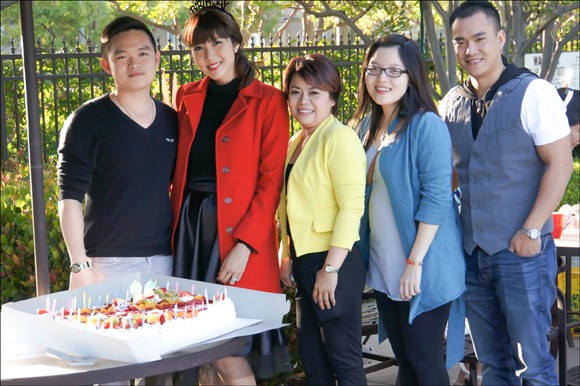 Ngọc Quyên rạng rỡ đón sinh nhật trên đất Mỹ ảnh 2 Ngọc Quyên rạng rỡ đón sinh nhật trên đất Mỹ ảnh 2