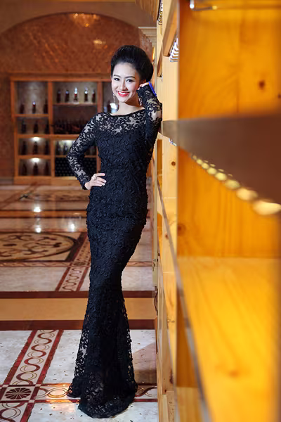 Thí sinh Hoa hậu Đại dương lộng lẫy trong trang phục dạ hội ảnh 2 Thí sinh Hoa hậu Đại dương lộng lẫy trong trang phục dạ hội ảnh 2