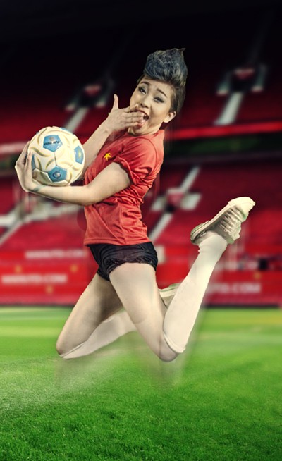 “Đội bóng nhí nhố” cổ động World Cup 2014 ảnh 8 “Đội bóng nhí nhố” cổ động World Cup 2014 ảnh 8