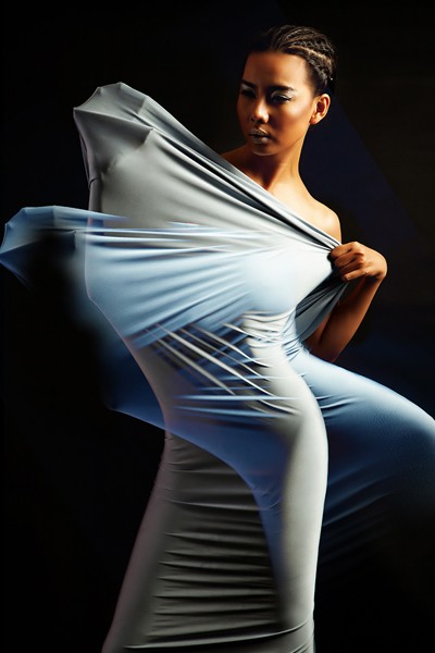 Lại Thanh Hương chán nude, phá cách trong kén lụa gợi cảm ảnh 1 Lại Thanh Hương chán nude, phá cách trong kén lụa gợi cảm ảnh 1