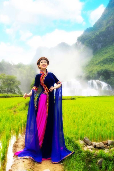 MC Kim Trang hoá thân tiên nữ miền sơn cước ảnh 6 MC Kim Trang hoá thân tiên nữ miền sơn cước ảnh 6