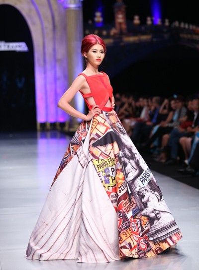 Lý Giám Tiền đăng quang quán quân Project Runway Vietnam 2014 ảnh 3 Lý Giám Tiền đăng quang quán quân Project Runway Vietnam 2014 ảnh 3
