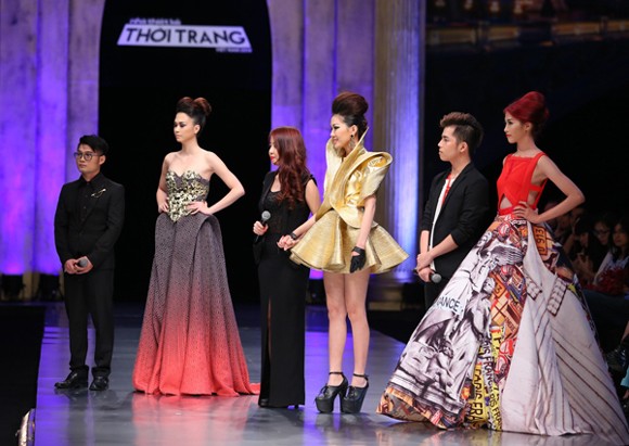 Lý Giám Tiền đăng quang quán quân Project Runway Vietnam 2014 ảnh 4 Lý Giám Tiền đăng quang quán quân Project Runway Vietnam 2014 ảnh 4