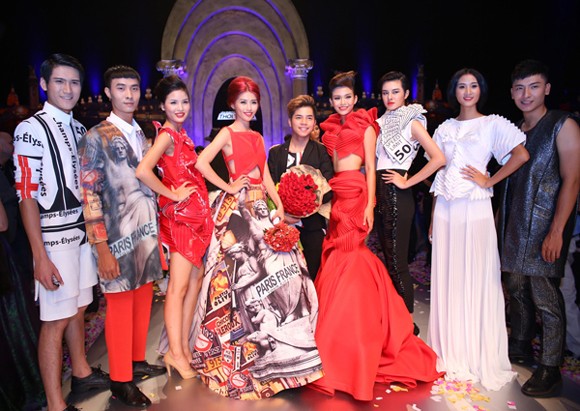 Lý Giám Tiền đăng quang quán quân Project Runway Vietnam 2014 ảnh 8 Lý Giám Tiền đăng quang quán quân Project Runway Vietnam 2014 ảnh 8