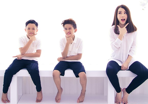Yến Trang nhí nhảnh cùng các học trò ảnh 6 Yến Trang nhí nhảnh cùng các học trò ảnh 6