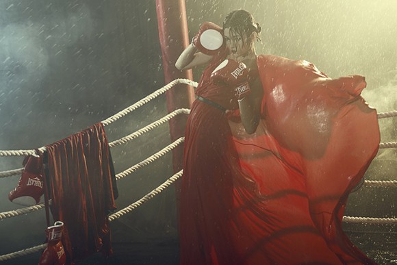 Mâu Thanh Thủy “thượng đài” đấu boxing ấn tượng ảnh 2 Mâu Thanh Thủy “thượng đài” đấu boxing ấn tượng ảnh 2