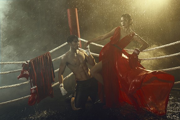 Mâu Thanh Thủy “thượng đài” đấu boxing ấn tượng ảnh 3 Mâu Thanh Thủy “thượng đài” đấu boxing ấn tượng ảnh 3