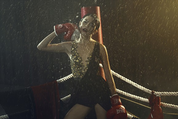 Mâu Thanh Thủy “thượng đài” đấu boxing ấn tượng ảnh 7 Mâu Thanh Thủy “thượng đài” đấu boxing ấn tượng ảnh 7