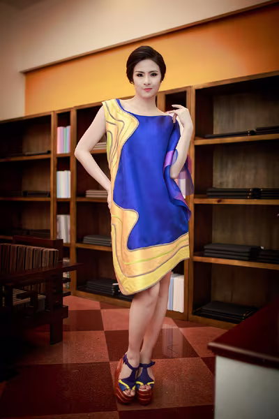 Hoa hậu Ngọc Hân đưa ruộng bậc thang sang Italia ảnh 10 Hoa hậu Ngọc Hân đưa ruộng bậc thang sang Italia ảnh 10