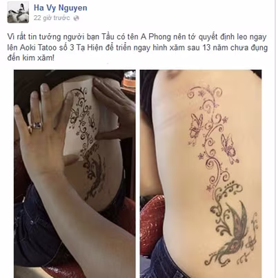 Bà chủ Venus Hạ Vy khoe hình xăm nghệ thuật kín nửa lưng ảnh 3 Bà chủ Venus Hạ Vy khoe hình xăm nghệ thuật kín nửa lưng ảnh 3