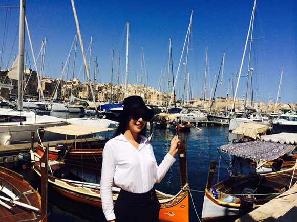 Hoa hậu Ngọc Hân “du hí” đảo quốc Malta ảnh 11 Hoa hậu Ngọc Hân “du hí” đảo quốc Malta ảnh 11