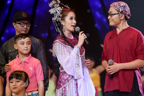 Khánh Thi hoá thân thành Hằng Nga xinh tươi bên chú Cuội Đại Nghĩa ảnh 9 Khánh Thi hoá thân thành Hằng Nga xinh tươi bên chú Cuội Đại Nghĩa ảnh 9
