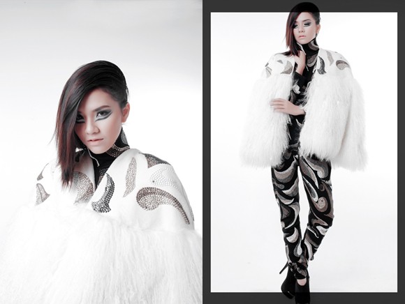 “Cặp đôi tin đồn” Next Top Model 2013 diện trang phục bằng lông dê ảnh 3 “Cặp đôi tin đồn” Next Top Model 2013 diện trang phục bằng lông dê ảnh 3