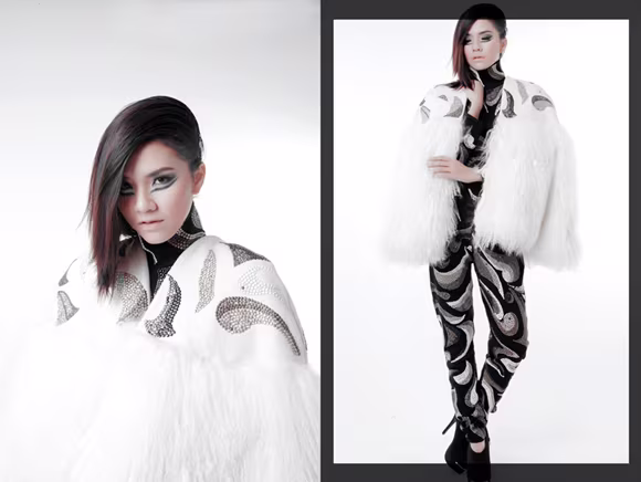 “Cặp đôi tin đồn” Next Top Model 2013 diện trang phục bằng lông dê ảnh 3 “Cặp đôi tin đồn” Next Top Model 2013 diện trang phục bằng lông dê ảnh 3