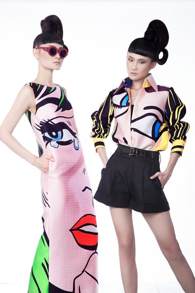 Kha Mỹ Vân, Thùy Trang và Chà Mi nổi bật với phong cách Pop Art ảnh 9 Kha Mỹ Vân, Thùy Trang và Chà Mi nổi bật với phong cách Pop Art ảnh 9