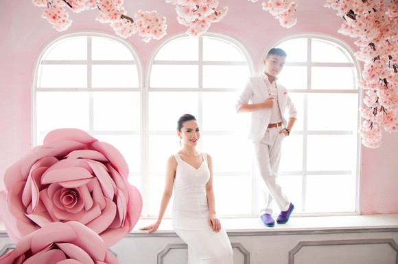 Yến Trang khoe sắc kiêu sa bên học trò cưng ảnh 5 Yến Trang khoe sắc kiêu sa bên học trò cưng ảnh 5