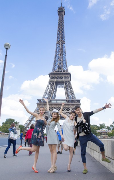 Oanh Yến, Kỳ Hân, Đinh Minh Quân hội ngộ Jennifer Chung tại Paris ảnh 6 Oanh Yến, Kỳ Hân, Đinh Minh Quân hội ngộ Jennifer Chung tại Paris ảnh 6