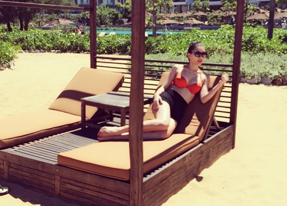 “Siêu vòng 3” Lan Hương diện bikini khoe đường cong quyến rũ ảnh 9 “Siêu vòng 3” Lan Hương diện bikini khoe đường cong quyến rũ ảnh 9