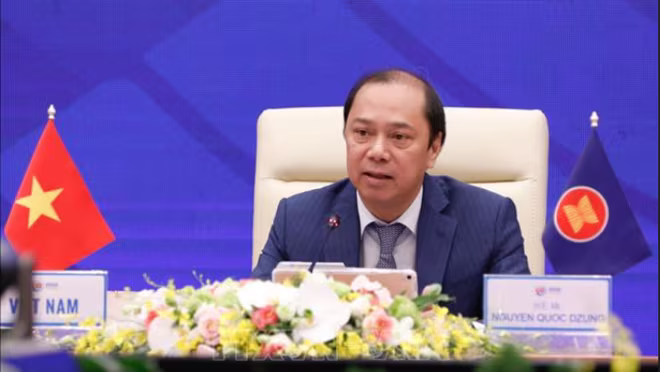Thứ trưởng Ngoại giao Nguyễn Quốc Dũng, Trưởng SOM ASEAN Việt Nam chủ trì Phiên họp trù bị Thứ trưởng Ngoại giao Nguyễn Quốc Dũng, Trưởng SOM ASEAN Việt Nam chủ trì Phiên họp trù bị