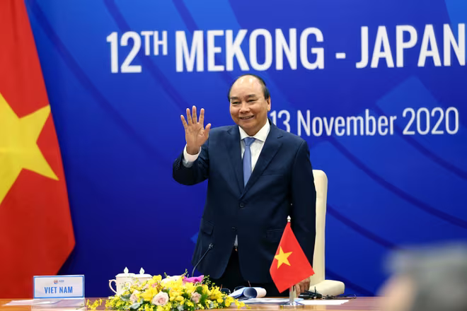Thủ tướng Nguyễn Xuân Phúc, Chủ tịch ASEAN 2020 tại phiên khai mạc Hội nghị Cấp cao Mekong-Nhật Bản lần thứ 12 Thủ tướng Nguyễn Xuân Phúc, Chủ tịch ASEAN 2020 tại phiên khai mạc Hội nghị Cấp cao Mekong-Nhật Bản lần thứ 12