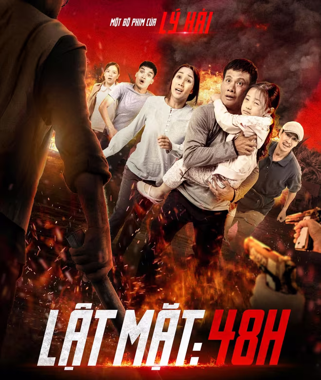 Lật mặt: 48h - Đạo diễn Lý Hải. Diễn viên: Võ Thành Tâm, Mạc Văn Khoa, Huỳnh Đông, Quách Ngọc Tuyên, Ốc Thanh Vân, Lê Hạ Anh, bé Bảo Thy. Thể loại: hành động Lật mặt: 48h - Đạo diễn Lý Hải. Diễn viên: Võ Thành Tâm, Mạc Văn Khoa, Huỳnh Đông, Quách Ngọc Tuyên, Ốc Thanh Vân, Lê Hạ Anh, bé Bảo Thy. Thể loại: hành động