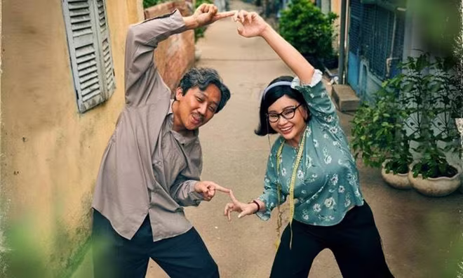 Trấn Thành và Lê Giang đóng cặp đôi trung niên trong phim “Bố già” Trấn Thành và Lê Giang đóng cặp đôi trung niên trong phim “Bố già”
