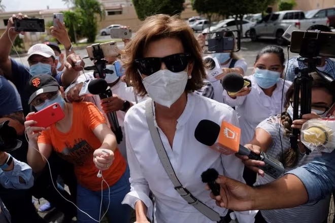 Bà Cristiana Chamorro được đánh giá sẽ là ứng cử viên Tổng thống sáng giá cho cuộc bầu cử tổ chức vào ngày 7-11-2021 Bà Cristiana Chamorro được đánh giá sẽ là ứng cử viên Tổng thống sáng giá cho cuộc bầu cử tổ chức vào ngày 7-11-2021