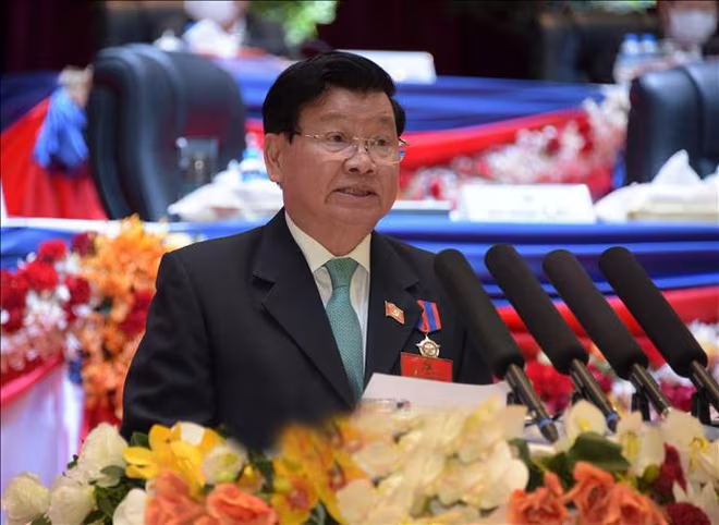 Tổng Bí thư Ban chấp hành Trung ương Đảng Nhân dân Cách mạng Lào, Chủ tịch nước CHDCND Lào Thongloun Sisoulith sẽ thăm Việt Nam trong 2 ngày 28 và 29-6