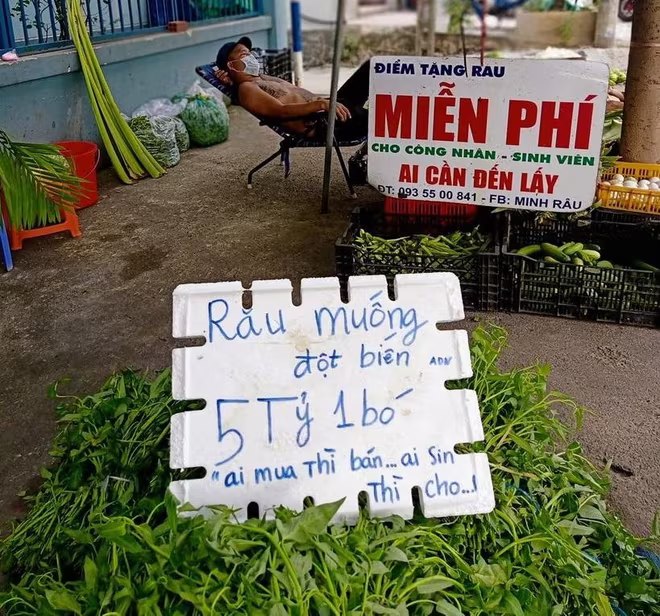 Anh Phạm Hồng Minh (38 tuổi, trú tại Biên Hòa, Đồng Nai, mọi người vẫn thường gọi anh với cái tên Minh “râu” bán rau miễn phí dành cho người có hoàn cảnh khó khăn, sinh viên nghèo trong “mùa… Covid-19” Anh Phạm Hồng Minh (38 tuổi, trú tại Biên Hòa, Đồng Nai, mọi người vẫn thường gọi anh với cái tên Minh “râu” bán rau miễn phí dành cho người có hoàn cảnh khó khăn, sinh viên nghèo trong “mùa… Covid-19”